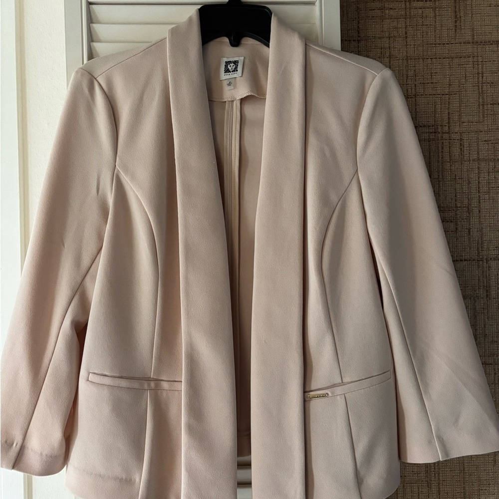 Anne Klein Soft Pink Women's Blazer